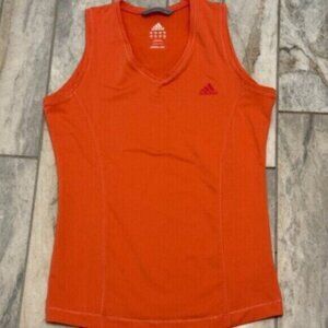 NEW Adidas women's medium pink V-neck tank top
